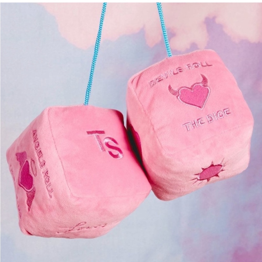 Taylor Swift Lover Fuzzy Dice